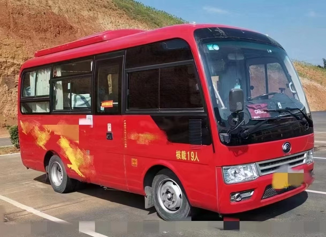 2017 বছর 19 আসন ব্যবহৃত ইউটং বাস মডেল ZK6609D মিনি বাস বাম হাতের ড্রাইভ সামনের ইঞ্জিন 2 এক্সেল