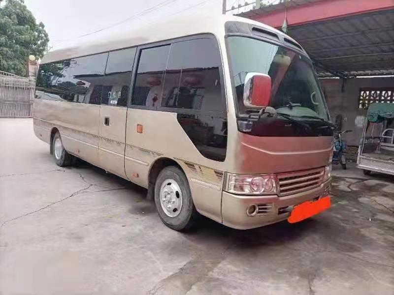 টয়োটা কোস্টার 23-29 আসনের ব্যবহৃত কোস্টার বাস 1HZ/15B চার/ছয় সিলিন্ডার 2014-2018