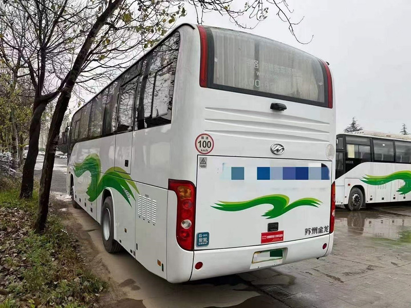 47 আসনের বৈদ্যুতিক ব্যবহৃত হাইগার বাস KLQ6109ev ব্যবহৃত কোচ বাস নতুন জ্বালানি কোনো দুর্ঘটনা নেই