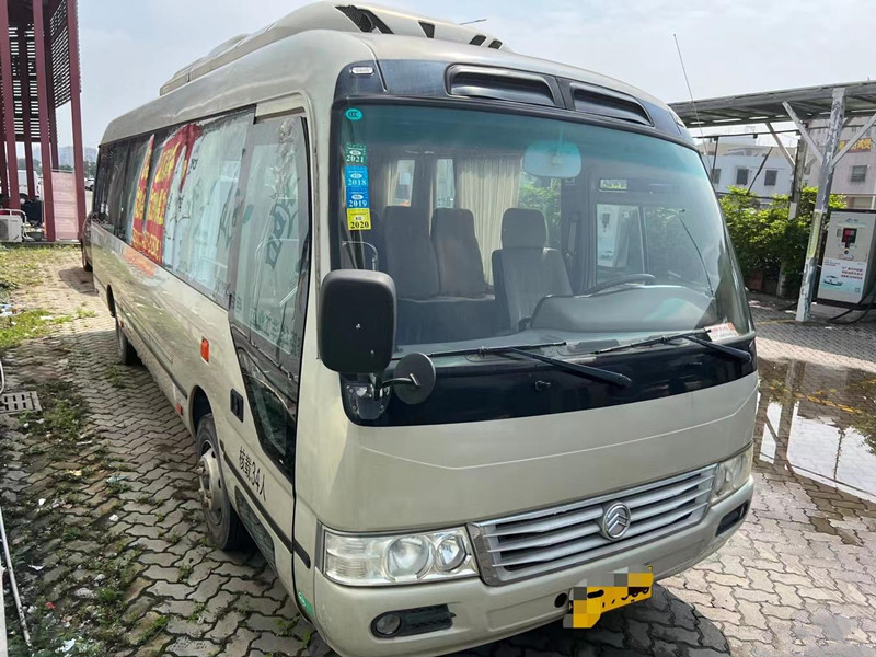 বৈদ্যুতিক ইঞ্জিন বাম হাতে স্টিয়ারিং সহ 34টি আসন ব্যবহৃত কোস্টার বাস ব্যবহৃত মিনি বাস XML6809