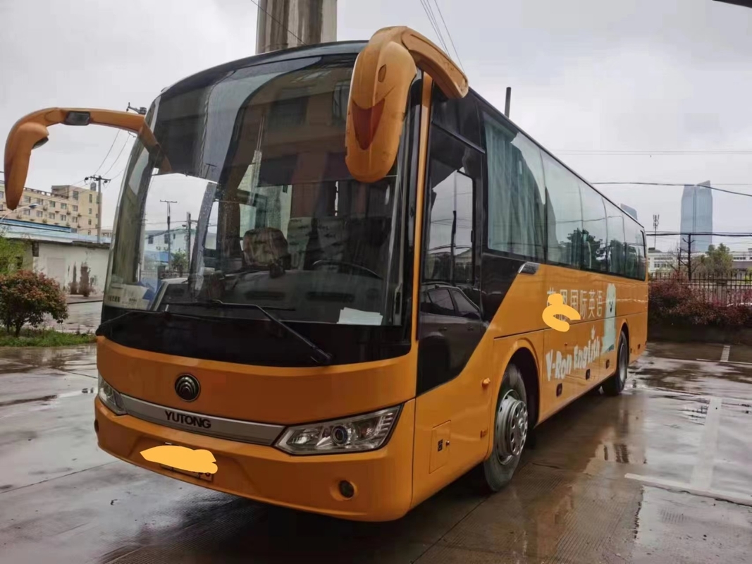 RHD/LHD ব্যবহৃত কোচ ইউটং 60 সিট 2+3 লেআউট দুটি দরজা পিছনের ইউচাই ইঞ্জিন
