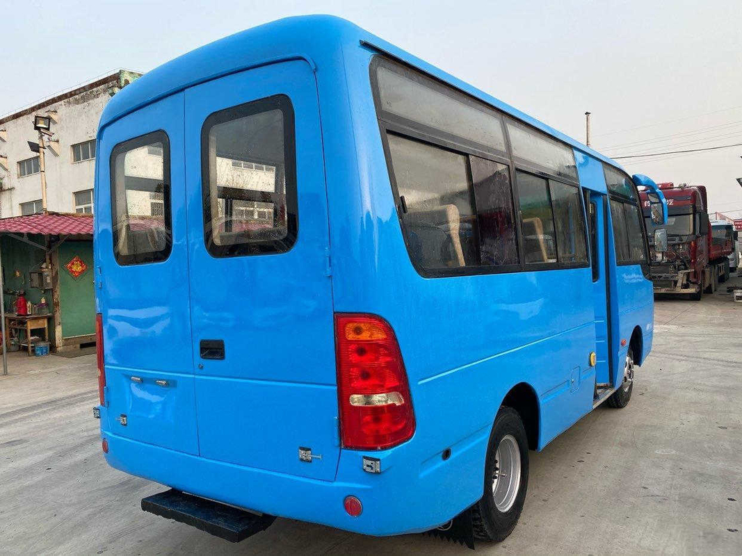 ব্যবহৃত মিনি ভ্যান 136hp DongF EQ6600 17সিট ইউচাই ইঞ্জিন ইউরো 4 বাম হাতের ড্রাইভ