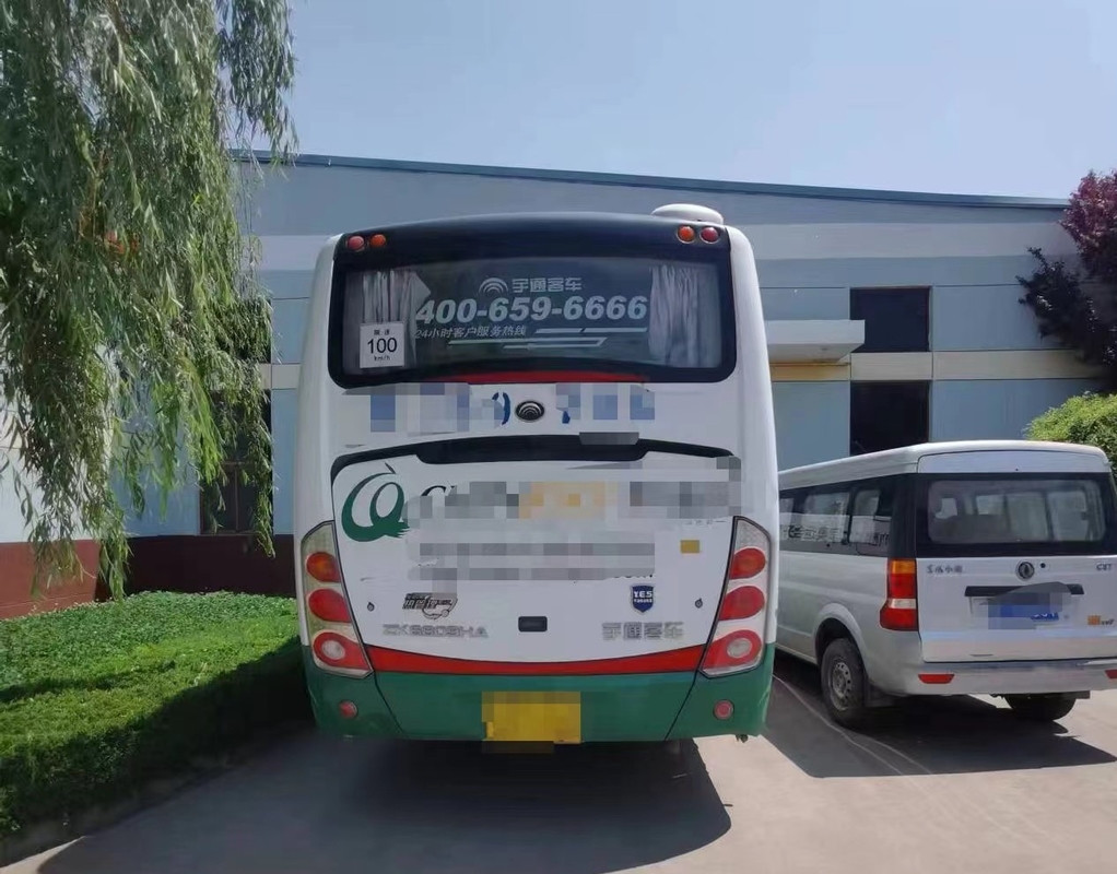 বিক্রয়ের জন্য 35 আসন ব্যবহৃত Yutong বাস ZK6809 সুলভ মূল্যে ব্যবহৃত মিনি বাস LHD স্টিয়ারিং