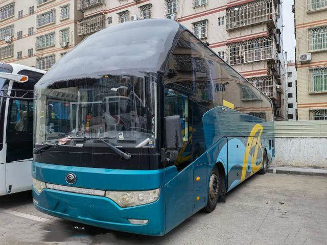 ফার্স্ট ক্লাস রাইট হ্যান্ড ড্রাইভ ইউটং বাস ZK6122H 51 সিটার রিয়ার ইঞ্জিন কোচ লাক্সারি