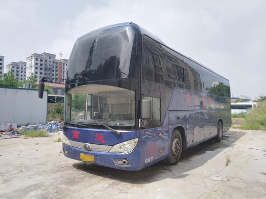 দূরপাল্লার বাস Yutong ZK6118 51 আসন Yuchai 206kw দুই দরজা ব্যবহৃত ট্যুর কোচ