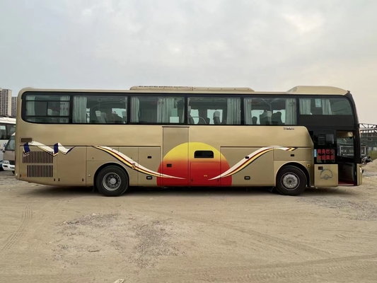 Daewoo বাস 55 আসন ব্যবহৃত Yutong ZK6126 বাস ব্যবহৃত কোচ বাস 2014 ইয়ার এয়ার কন্ডিশনার বাস