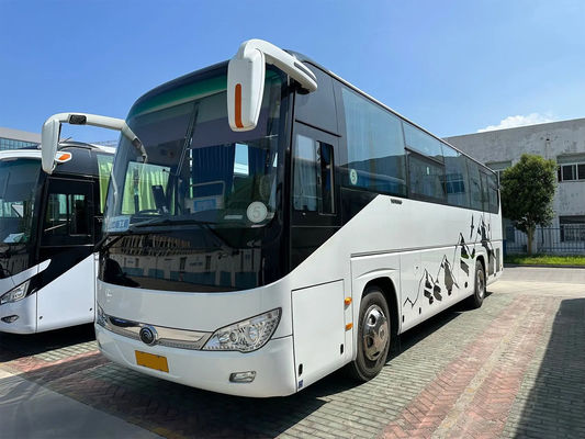 ZK6109 ইউটং ব্যবহৃত যাত্রীবাহী বাস / 49 আসন বাম-হ্যান্ড ড্রাইভ জাতীয় ভি বিলাসবহুল বাস