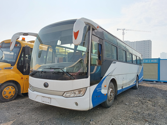 আফ্রিকায় বাস ব্যবহার Youngtong ZK6115 ডাবল ডোর স্লাইডিং উইন্ডো 47 সিট ডিজেল ইঞ্জিন এ / সি