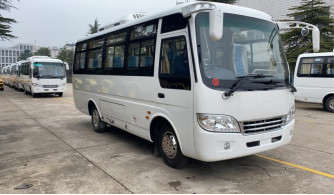 ডান হাতের ড্রাইভ 21 সিটার চীন কোস্টার বাস ইউরো 3 ডিজেল ইঞ্জিন 3000cc ক্ষমতা নতুন