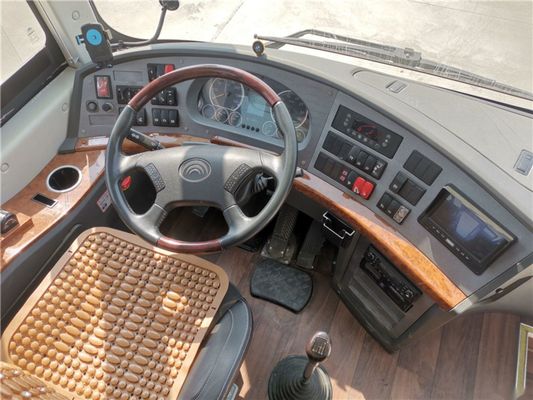 বাম স্টিয়ারিং এয়ারব্যাগ চ্যাসিস ডাব্লুপি ইঞ্জিন 220kw ব্যবহৃত যাত্রীবাহী বাস 50 আসন বিক্রয় মডেল Zk6119 জন্য ইউটং বাস ব্যবহৃত