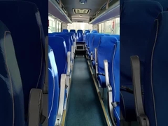 ব্যবহৃত মিনি বাস বিক্রির জন্য 40 আসন 8 মিটার যাতায়াতের বাস ইউটং ZK6808 বাম হাতের ড্রাইভ ব্যবহার গানা